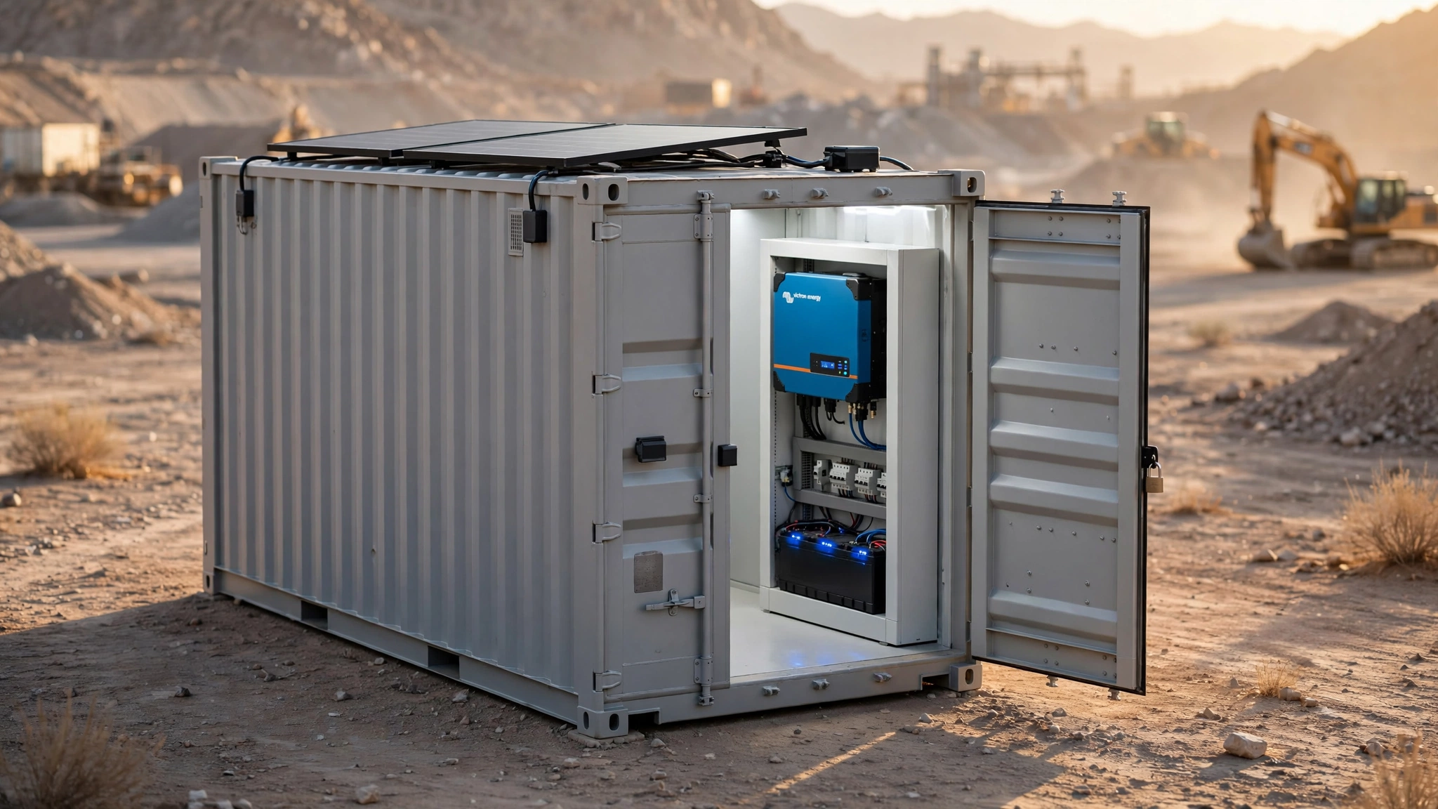 BOX UPS Solar - Contenedor 20